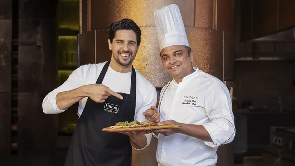 Sidharth Malhotra teams up with Hilton for a new campaign
