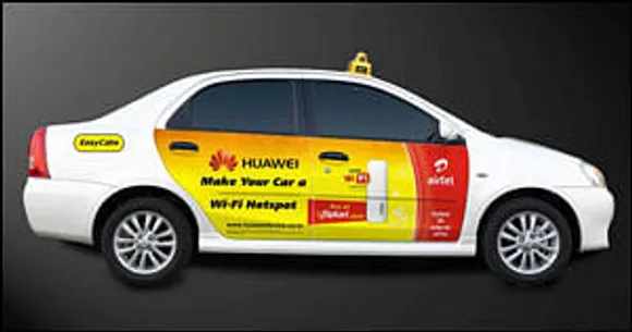 Huawei and Airtel offer free Wi-Fi on Easy Cab