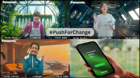 Panasonic merges AI and live action to urge Gen Z to 'Push for change' 