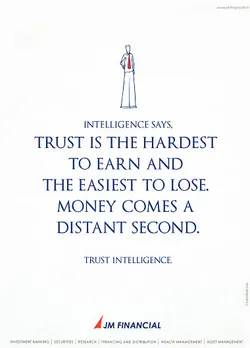 Trust is the hardest