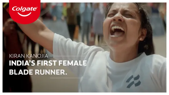 Colgate partners with India’s first female blade runner Kiran Kanojia to spread smiles and optimism
