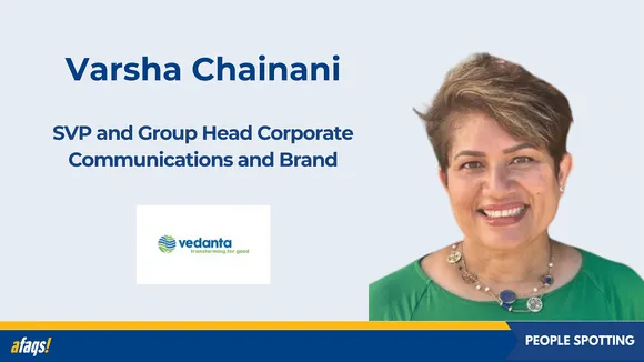 Varsha Chainani joins Vedanta Group as SVP and group head- corp comm and brand