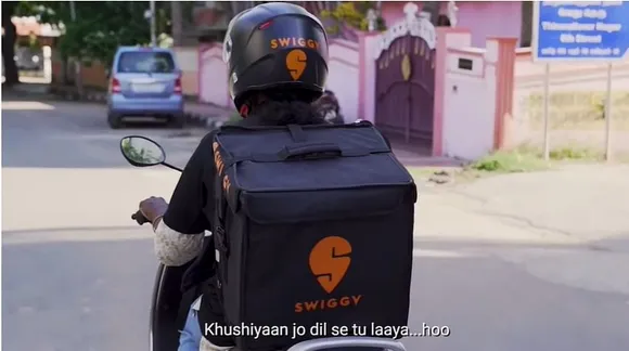 Swiggy thanks delivery workers in new ad 
