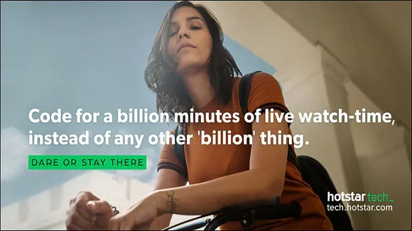 Hotstar's new campaign targeting enthusiasts minds to run till January 22