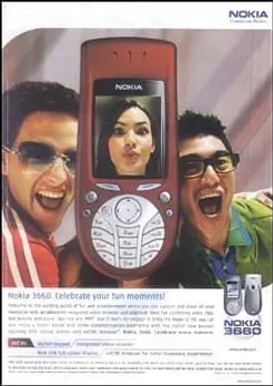 Nokia 3660. Celebrate your fun moments!