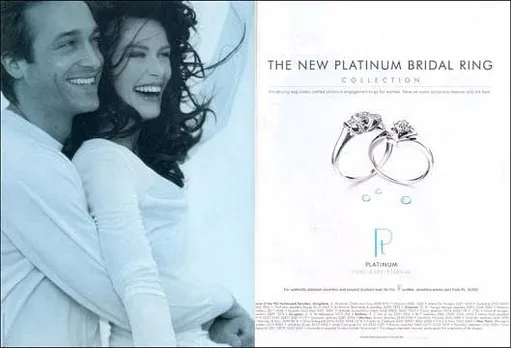 The new platinum bridal ring collection
