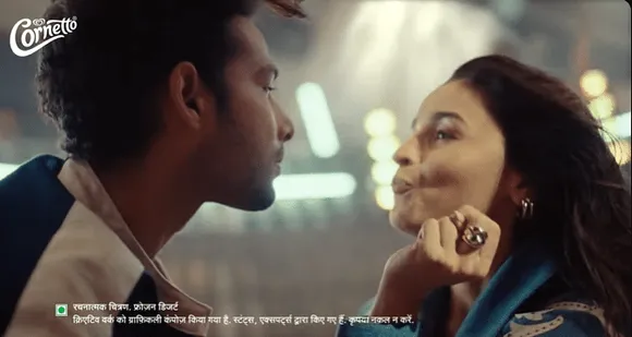 Kwality Wall's Cornetto brings together Alia Bhatt & Siddhanth Chaturvedi for a thrilling ride