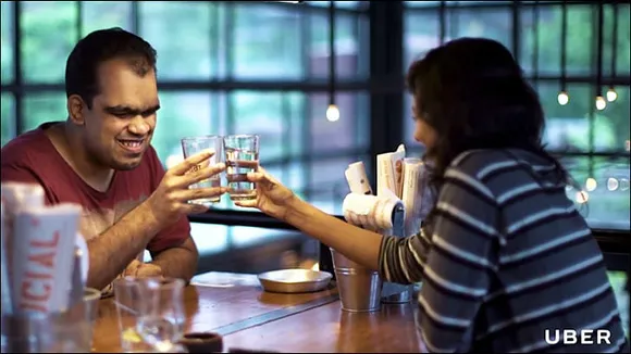What is Tata CLiQ's Social Media Manager doing in Uber film?