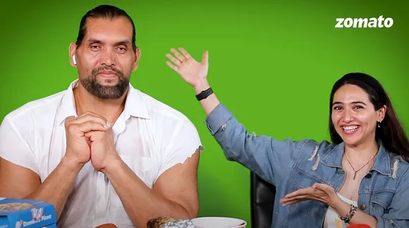 The battle of the cheat meals: Zomato's Sahiba Bali takes on the Great Khali in new video