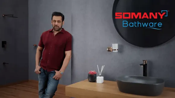 Somany Ceramics launches bathware range with Salman Khan