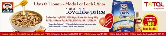 OATS & HONEY - MADE FOR EACH OTHER AT A LOVABLE PRICE