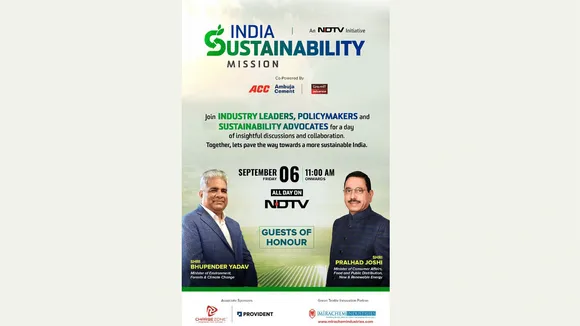 NDTV's India Sustainability Mission Conclave focuses on India's net zero 2070 goal