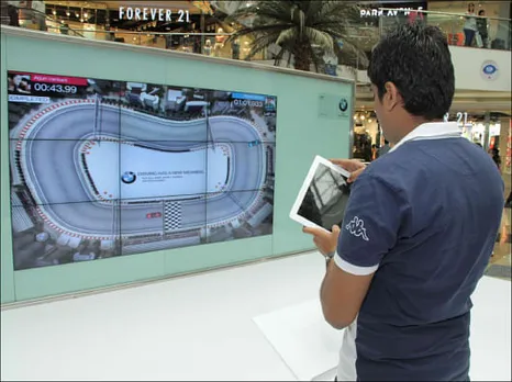Racing Track in Mall