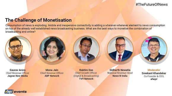 What are the best ways to monetise the combination of broadcast and online news?