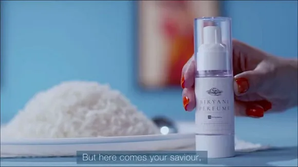 Did this brand just say ‘biryani perfume’?