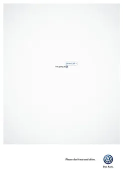 Dont text and drive