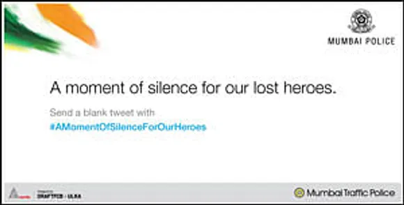 Mumbai Police observes #AMomentOfSilenceForOurHeroes