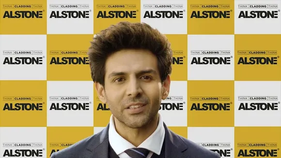 Premium cladding brand Alstone ropes in Kartik Aaryan as the face of the brand
