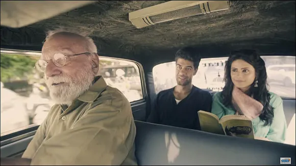 A blindfolded taxi driver takes us on a tour of SoBo for Radio City