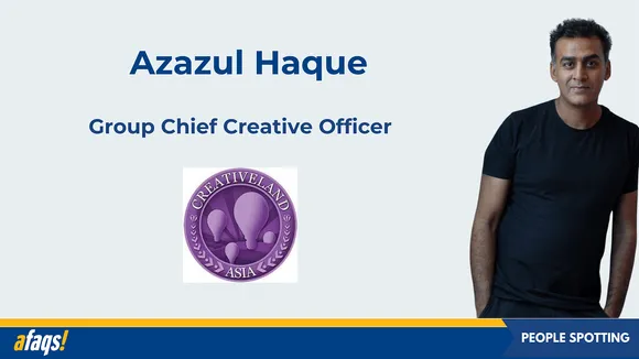 Creativeland Asia appoints Azazul Haque as new group chief creative officer