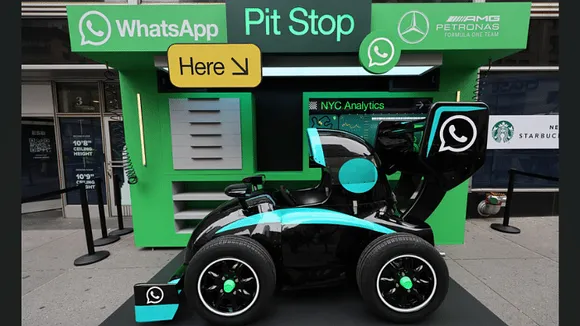 WhatsApp introduces a new race car emoji in partnership with the Mercedes-AMG Petronas F1 Team