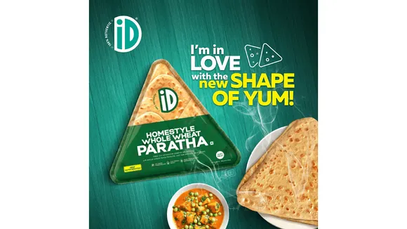 Why does iD Fresh Food’s new ‘Homestyle Wheat Paratha’ packaging resemble a nacho?