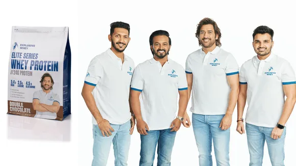 MS Dhoni teams up with Explosive Whey, a fitness & nutrition brand