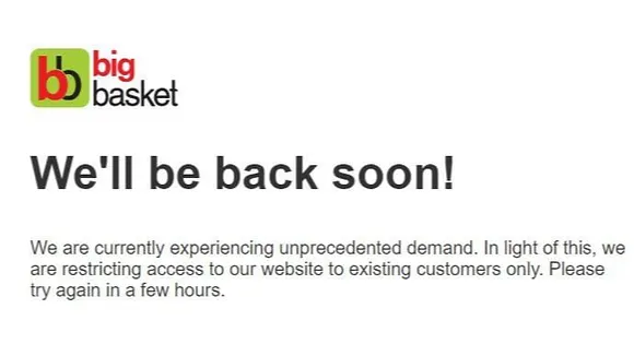 Day one of India’s 21-day lockdown cripples its online delivery giants