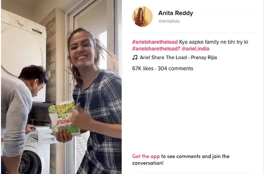 Ariel's 'Share the Load' campaign makes TikTok debut