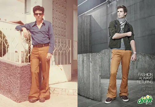 Bell bottom pants