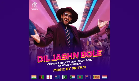 Ranveer Singh and Pritam collaborate for Official Cricket World Cup 2023 anthem 