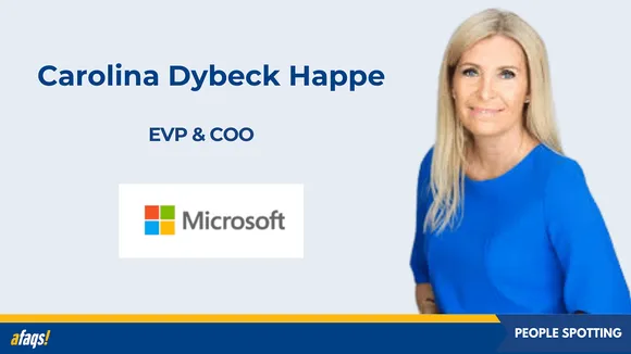 Microsoft appoints Carolina Dybeck Happe as EVP and chief operations officer