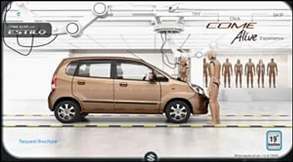 Maruti Estilo brings alive its 'Robots' on ground