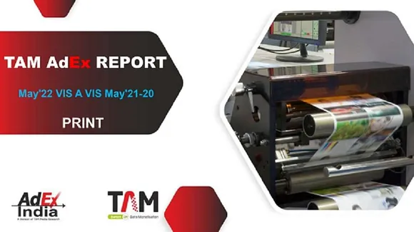 Print ad space grew 5 times in May’22 over May’20