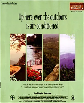 Up here, even the outdoors is air-conditioned.