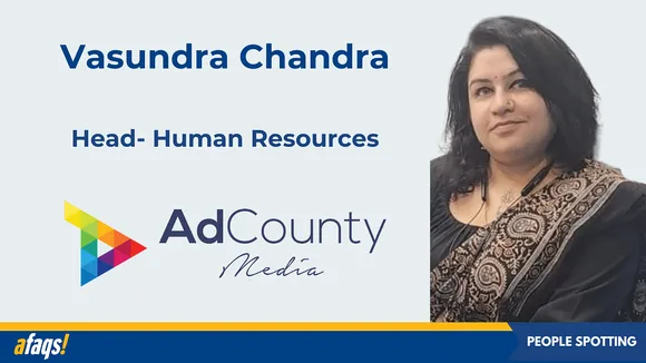 AdCounty Media ropes in Vasundra Chandra as head of human resources