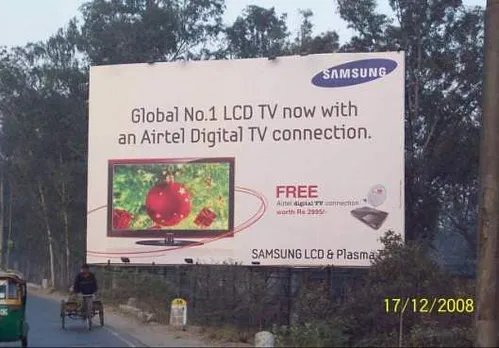 Global No.1 LCD TV now with an Airtel Digital TV connection
