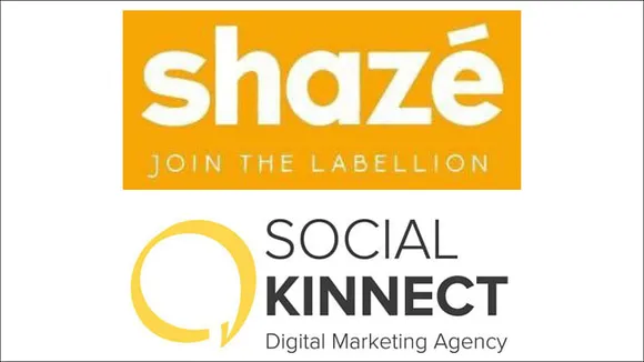 shazé appoints Social Kinnect as its digital agency 