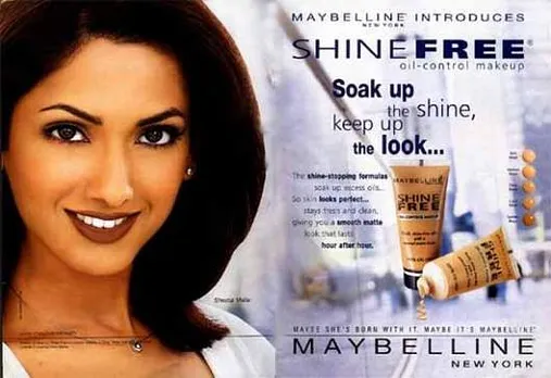 Maybelline New York introduces shine free® oil-control makeup soak up the shine, keep up the look...