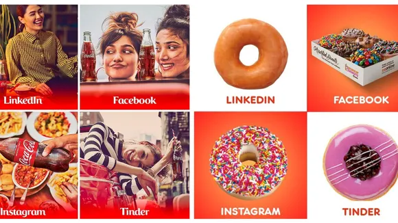 Brands look through Instagram, Tinder, Facebook, LinkedIn lens...