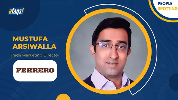 Mustufa Arsiwalla joins Ferrero as trade marketing director