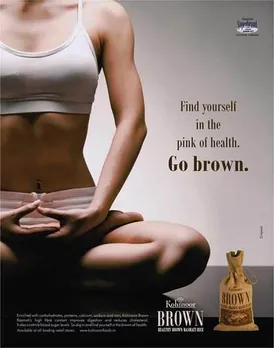 Find yourself in the pink of health.Go brown.