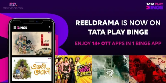 Tata Play Binge adds ReelDrama to its platform