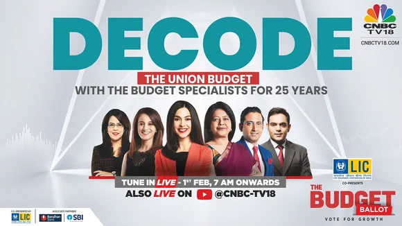 CNBC-TV18 launches 'The Budget Ballot: Vote for Growth'