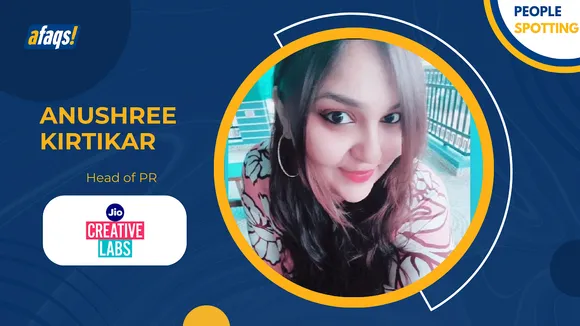 Anushree Kirtikar appointed as Head of PR at Jio creative labs