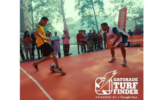 Gatorade transforms urban spaces into playgrounds with 'Turf Finder' campaign