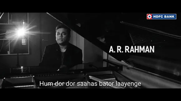 HDFC Bank, A.R. Rahman & Prasoon Joshi collaborate for 'song of hope'