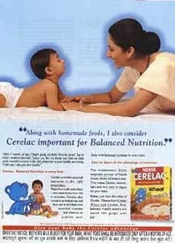 "Along with homemade foods, I also consider Cerelac important for Balanced Nutrition."