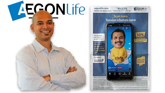 How Aegon Life’s print campaign uses QR code to engage with consumers