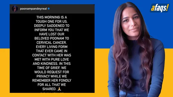 Alive and advocating? Poonam Pandey fakes her demise in publicity stunt